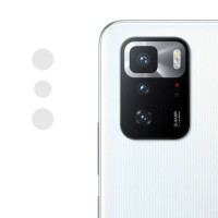 Гибкое защитное стекло 0.18mm на камеру (тех.пак) для Xiaomi Redmi Note 10 Pro 5G Прозрачный (29227)