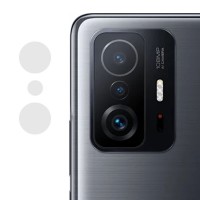 Гибкое защитное стекло 0.18mm на камеру (тех.пак) для Xiaomi 11T / 11T Pro Прозрачный (29225)