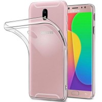 TPU чехол Epic Transparent 1,5mm для Samsung J730 Galaxy J7 (2017) Белый (28059)