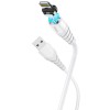 Дата кабель Hoco X63 ''Racer'' USB to Lightning (1m) Білий (30116)