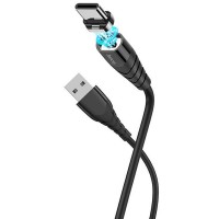 Дата кабель Hoco X63 ''Racer'' USB to Type-C (1m) Черный (28425)