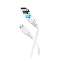 Дата кабель Hoco X63 ''Racer'' USB to Type-C (1m) Белый (33043)
