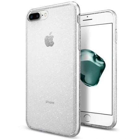 TPU чехол Molan Cano Jelly Sparkle для Apple iPhone 7 plus / 8 plus (5.5'') Прозрачный (28496)
