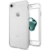 TPU чехол Molan Cano Jelly Sparkle для Apple iPhone 7 / 8 / SE (2020) (4.7'') Прозрачный (28495)