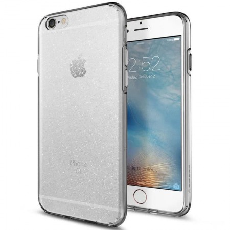 TPU чехол Molan Cano Jelly Sparkle для Apple iPhone 6/6s plus (5.5'') Прозорий (28501)