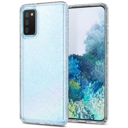 TPU чехол Molan Cano Jelly Sparkle для Samsung Galaxy A03s Прозорий (28502)