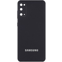Чехол Silicone Cover Full Camera (AA) для Samsung Galaxy S20 FE Чорний (29263)