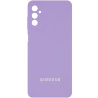 Чехол Silicone Cover Full Camera (AA) для Samsung Galaxy M52 Бузковий (29276)