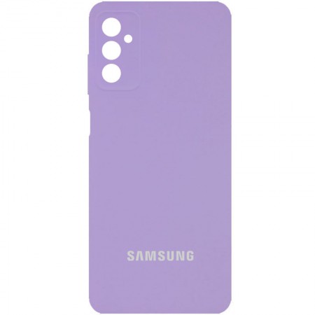 Чехол Silicone Cover Full Camera (AA) для Samsung Galaxy M52 Сиреневый (29276)