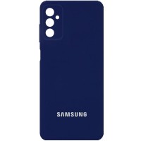 Чехол Silicone Cover Full Camera (AA) для Samsung Galaxy M52 Синій (29277)