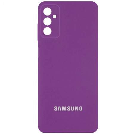 Чехол Silicone Cover Full Camera (AA) для Samsung Galaxy M52 Фиолетовый (29278)