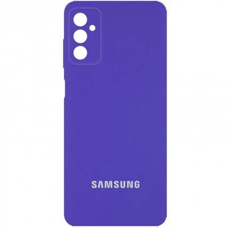 Чехол Silicone Cover Full Camera (AA) для Samsung Galaxy M52 Фиолетовый (29279)