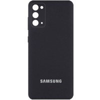 Чехол Silicone Cover Full Camera (AA) для Samsung Galaxy Note 20 Чорний (29284)
