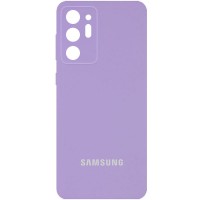 Чехол Silicone Cover Full Camera (AA) для Samsung Galaxy Note 20 Ultra Бузковий (29286)