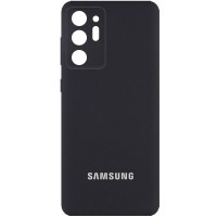 Чехол Silicone Cover Full Camera (AA) для Samsung Galaxy Note 20 Ultra Чорний (29288)