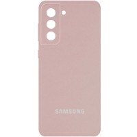 Чехол Silicone Cover Full Camera (AA) для Samsung Galaxy S21 Рожевий (29290)