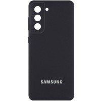 Чехол Silicone Cover Full Camera (AA) для Samsung Galaxy S21 Чорний (29293)