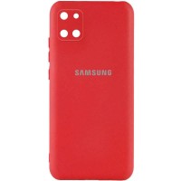 Чехол Silicone Cover My Color Full Camera (A) для Samsung Galaxy Note 10 Lite (A81) Червоний (28529)