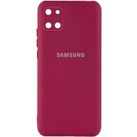 Чехол Silicone Cover My Color Full Camera (A) для Samsung Galaxy Note 10 Lite (A81) Червоний (28527)