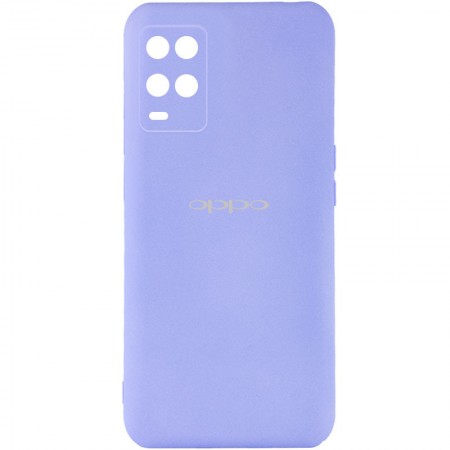 Чехол Silicone Cover My Color Full Camera (A) для Oppo A54 4G Бузковий (28524)