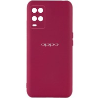 Чехол Silicone Cover My Color Full Camera (A) для Oppo A54 4G Червоний (28519)
