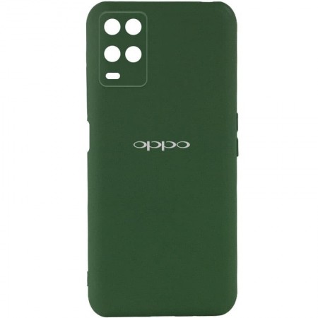 Чехол Silicone Cover My Color Full Camera (A) для Oppo A54 4G Зелений (28520)