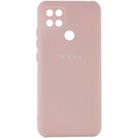 Чехол Silicone Cover My Color Full Camera (A) для Oppo A15s / A15 Розовый (28515)