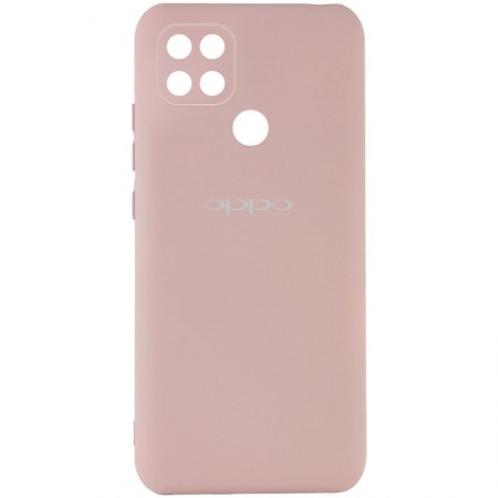 Чехол Silicone Cover My Color Full Camera (A) для Oppo A15s / A15 Рожевий (28515)