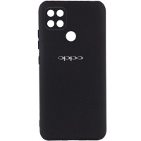 Чехол Silicone Cover My Color Full Camera (A) для Oppo A15s / A15 Чорний (28518)