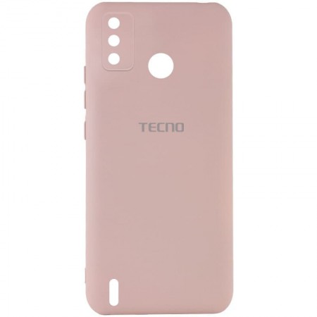 Чехол Silicone Cover My Color Full Camera (A) для TECNO Spark 6 Go Розовый (28534)