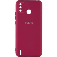 Чехол Silicone Cover My Color Full Camera (A) для TECNO Spark 6 Go Красный (28531)