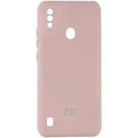 Чехол Silicone Cover My Color Full Camera (A) для ZTE Blade A51 Розовый (28555)