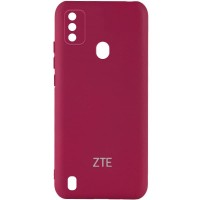 Чехол Silicone Cover My Color Full Camera (A) для ZTE Blade A51 Красный (28552)