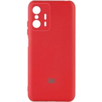 Чехол Silicone Cover My Color Full Camera (A) для Xiaomi 11T / 11T Pro Красный (28548)