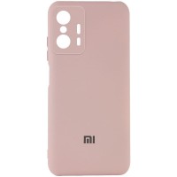 Чехол Silicone Cover My Color Full Camera (A) для Xiaomi 11T / 11T Pro Розовый (28549)