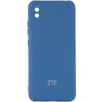 Чехол Silicone Cover My Color Full Camera (A) для ZTE Blade A3 (2020) Синій (28570)