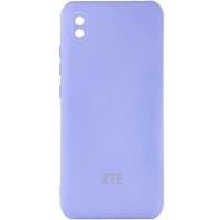 Чехол Silicone Cover My Color Full Camera (A) для ZTE Blade A3 (2020) Сиреневый (28571)
