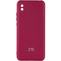 Чехол Silicone Cover My Color Full Camera (A) для ZTE Blade A3 (2020) Красный (28566)