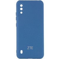 Чехол Silicone Cover My Color Full Camera (A) для ZTE Blade A5 (2020) Синій (28578)