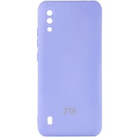 Чехол Silicone Cover My Color Full Camera (A) для ZTE Blade A5 (2020) Сиреневый (28579)