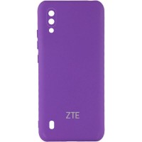 Чехол Silicone Cover My Color Full Camera (A) для ZTE Blade A5 (2020) Фіолетовий (28580)