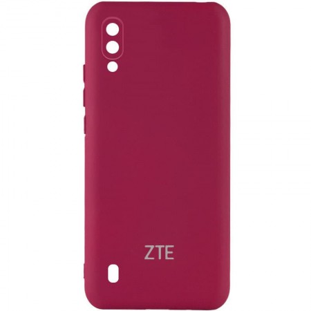 Чехол Silicone Cover My Color Full Camera (A) для ZTE Blade A5 (2020) Красный (28574)