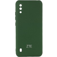 Чехол Silicone Cover My Color Full Camera (A) для ZTE Blade A5 (2020) Зелёный (28575)