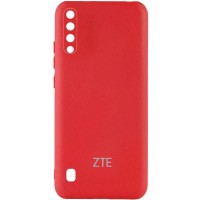 Чехол Silicone Cover My Color Full Camera (A) для ZTE Blade A7 (2020) Красный (28584)