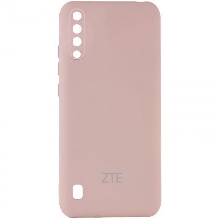 Чехол Silicone Cover My Color Full Camera (A) для ZTE Blade A7 (2020) Розовый (28585)