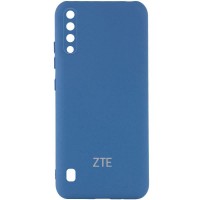 Чехол Silicone Cover My Color Full Camera (A) для ZTE Blade A7 (2020) Синій (28586)