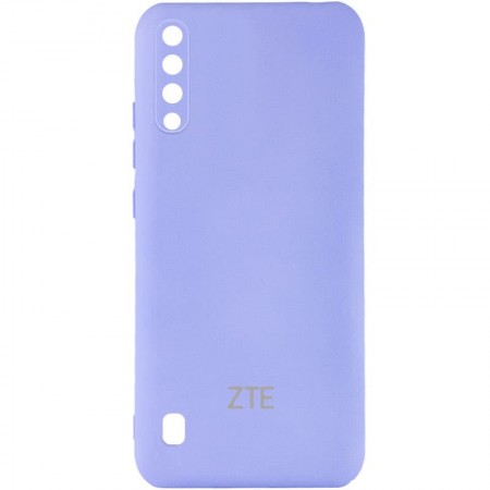 Чехол Silicone Cover My Color Full Camera (A) для ZTE Blade A7 (2020) Сиреневый (28587)