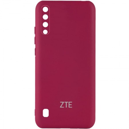 Чехол Silicone Cover My Color Full Camera (A) для ZTE Blade A7 (2020) Красный (28582)