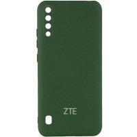 Чехол Silicone Cover My Color Full Camera (A) для ZTE Blade A7 (2020) Зелёный (28583)