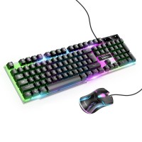 Игровая клавиатура + мышь Hoco GM11 (English version) Черный (28824)